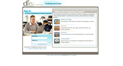 Desktop Screenshot of procenter.cfwv.com